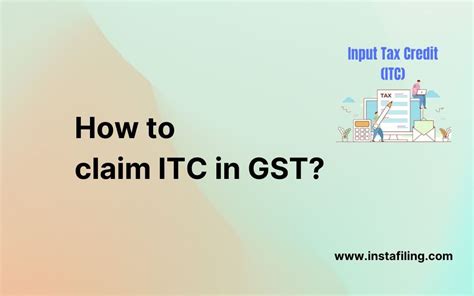 How To Claim Itc In Gst Ultimate Guide