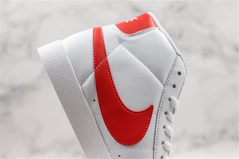 Nike Blazer Mid Vintage White Red Mens and women size