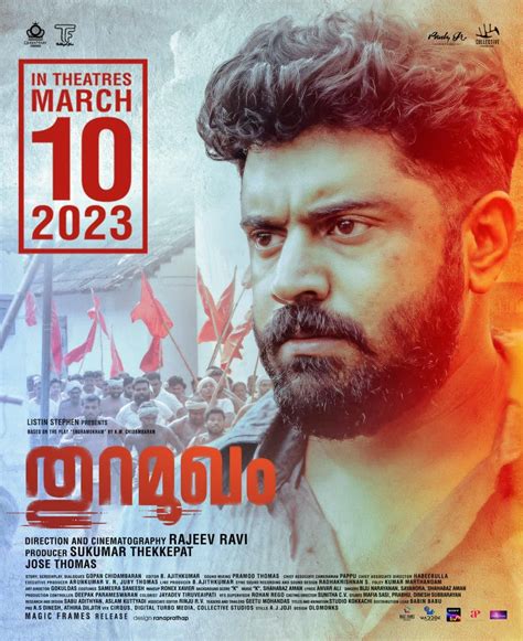 Thuramukham Movie Ott Release Date On Sonyliv Is Th April Exclusive