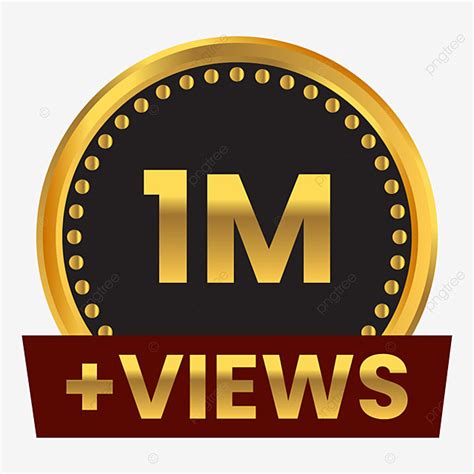 Million Vector Design Images Transparent Million Views Png M