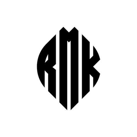 Dise O Del Logotipo De La Letra Circular De Rmk Con Forma De C Rculo Y