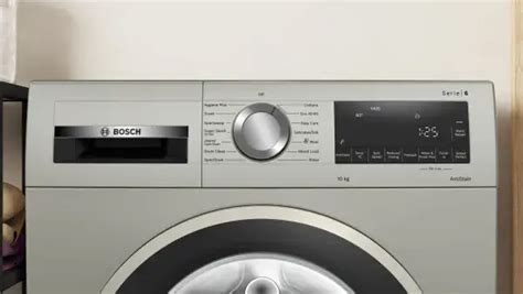 Bosch Wgg245s1gb 10kg 1400 Spin Washing Machine Silver