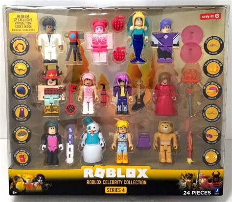 Roblox Celebrity Collection Exclusive Action Figure 12 Pack Mix N Match Series 4 191726396864