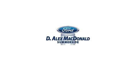 New 2024 2025 2026 Ford In Summerside D Alex MacDonald Ford