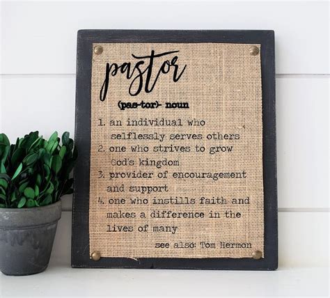 Pastor Gift Pastor Definition Pastor Appreciation Priest Gift