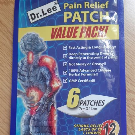 Dr Lee Dr Lee Pain Relief Patches Review Abillion