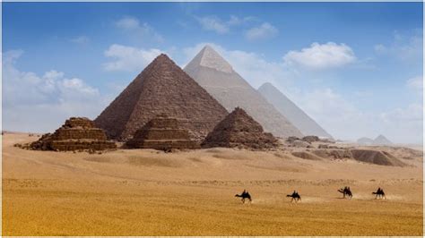 The Great Pyramid Of Giza Was Once Covered In Highly Polished White