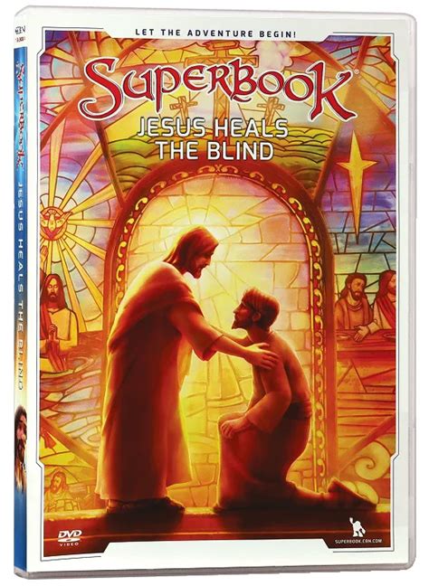 Jesus Heals The Blind In Superbook Dvd Series Season Koorong