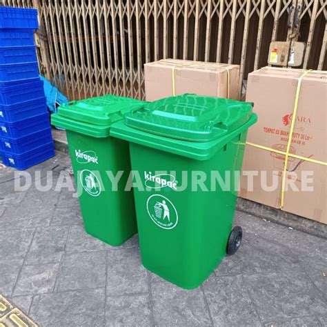 Jual Tempat Sampah Plastik Kirapac Hdpe En Liter Tong