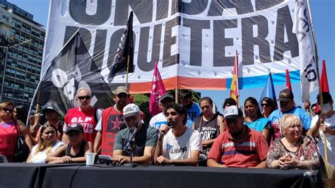 Unidad Piquetera Realizar Un Plenario En Plaza De Mayo