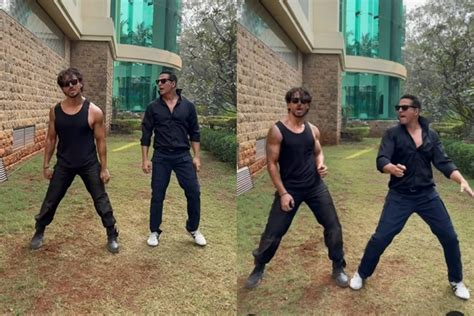 Tiger Shroff Akshay Kumar Recreate Main Khiladi Tu Anari Dance Watch