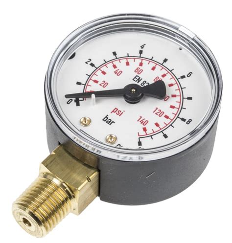 7203556 WIKA WIKA R 1 4 Bottom Entry Pressure Gauge 10bar 7203556