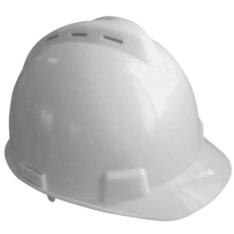 Jual Helm Safety Helmet Front Brim Vented White Krisbow Kw