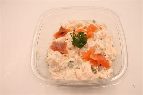 Zalm Salade Visspeciaalzaak Van Bakel