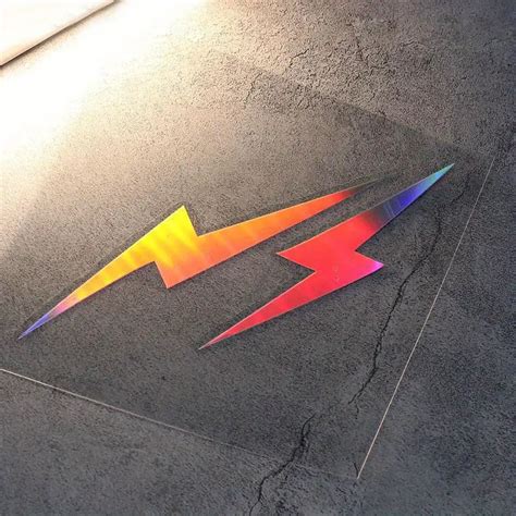 Car Lightning Bumper Stickers Low Profile Electric Car Temu New Zealand