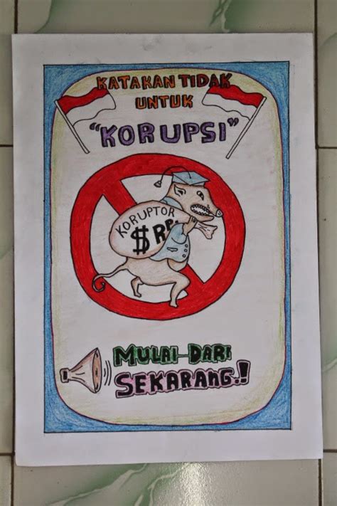 Poster Anti Korupsi Lucu – Sketsa