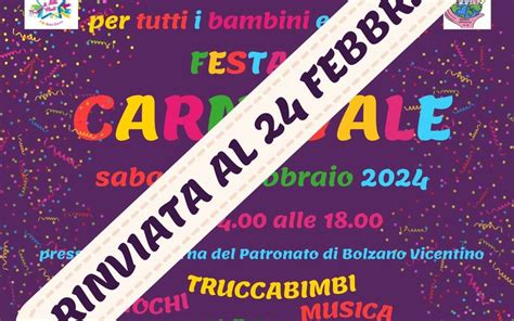 Carnevale Di Bolzano Vicentino Pro Loco Vicentine