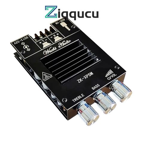 Ziqqucu Zk Xpsm Xps M Dulo Amplificador De Alta Pot Ncia Bluetooth