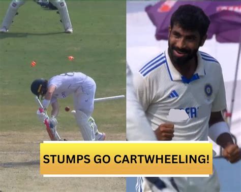 WATCH Jasprit Bumrah S Toe Crushing Yorker Shatters Ollie Pope S