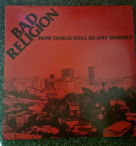 Bad Religion How Could Hell Be Any Worse Orange W Black