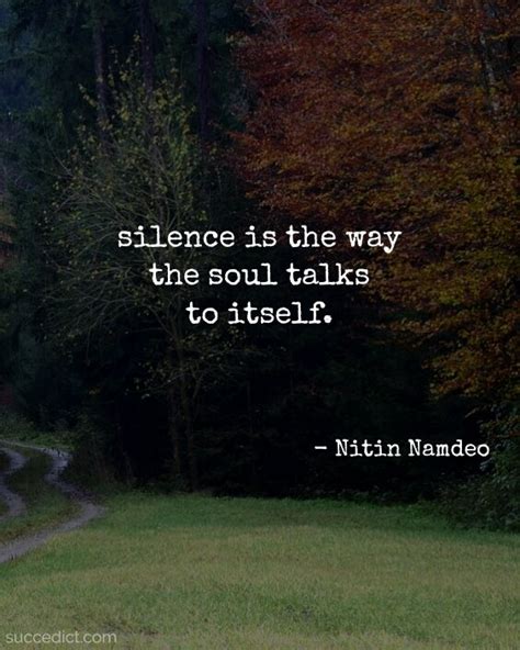 51 Silence Quotes And Sayings To Know Its Power Succedict