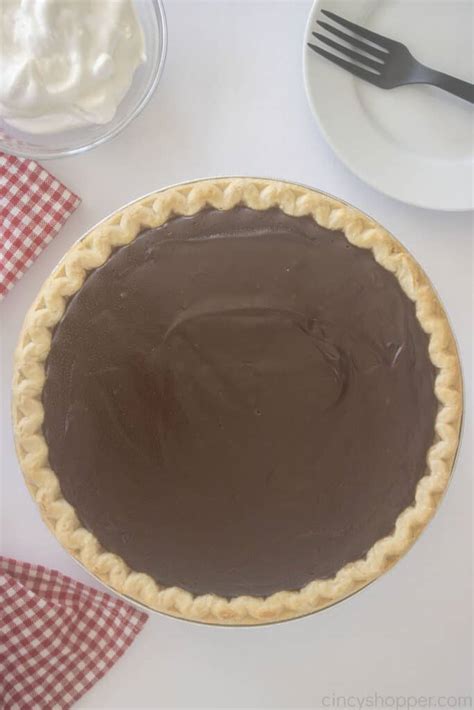 Old Fashioned Chocolate Pie Cincyshopper