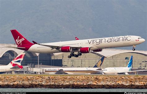 G VEIL Virgin Atlantic Airbus A340 642 Photo By Wong Chi Lam ID