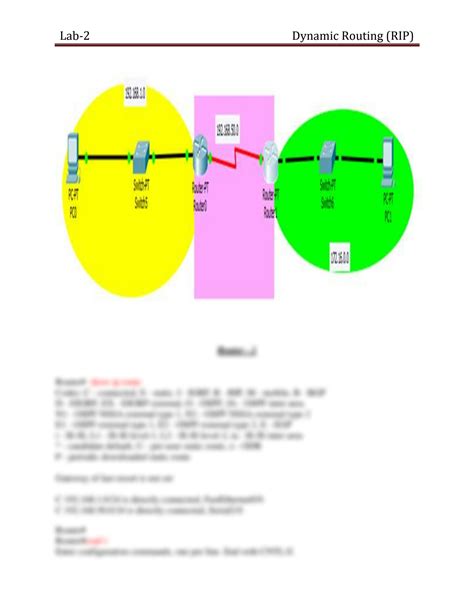 SOLUTION Cisco Packet Tracer Dynamic Routing Rip Studypool