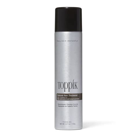 Toppik Colored Hair Thickener Spray 4 Color Options — Bauman Medical