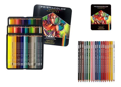 Color Prismacolor Caja Metalica Premier 72 Unidades Ginual