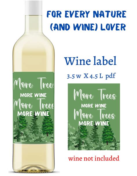 Printable Wine Labels Evergreen T Ideas For Him Perfect Ts For Wine Lovers Printable Label