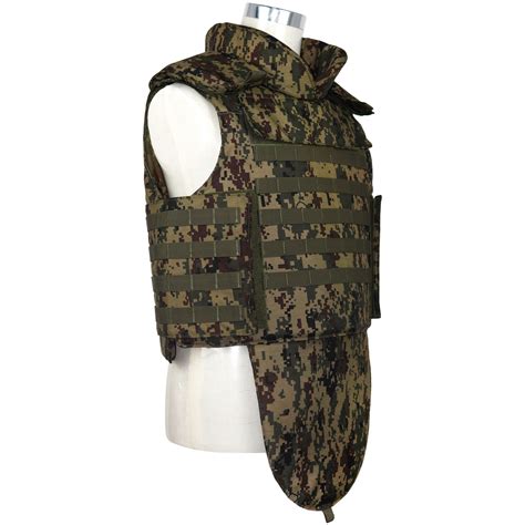 V034 Oem Tactical Body Armor Army Bullet Proof Vest Nij Iiia Level Full