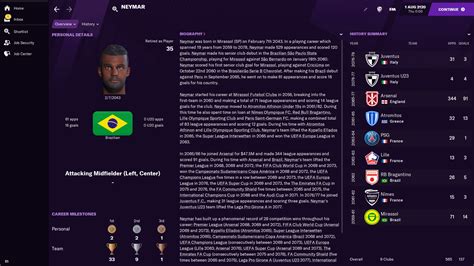 Neymar The 4th! : r/footballmanagergames