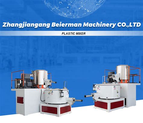 Hot And Cold Mixing Unit Machine Zhangjiagang Beierman Machinery Co Ltd