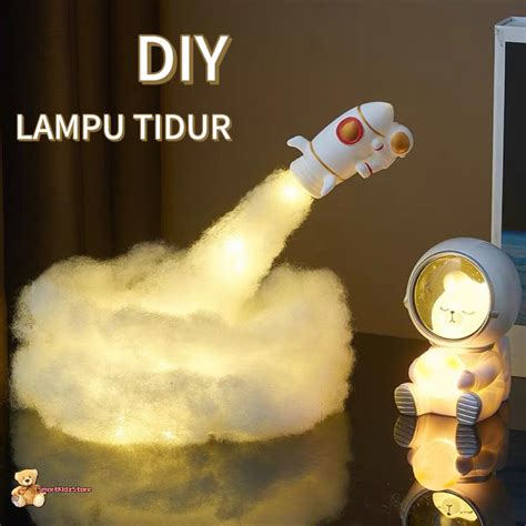 Jual Lampu Estetik Kamar Tidur Lampu Meja Hias Led Diy Lampu Hiasan