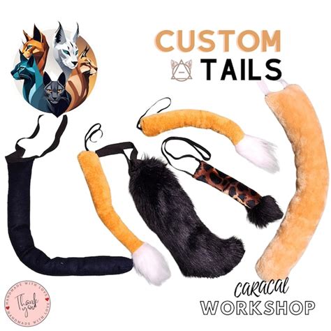 Furry Cat Tail Etsy