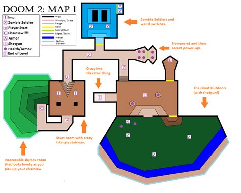 Doom 2 map - lanetaacme