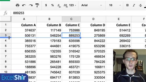 How To Resize In Google Sheets Printable Templates