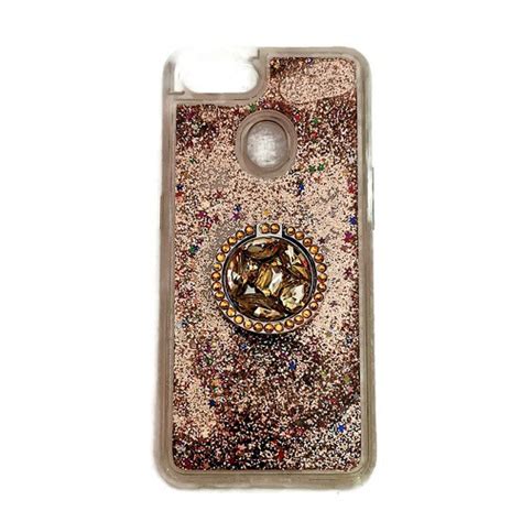 Oppo A5s A7 A12 Perfect Design Water Bling Bling With Holder Ring