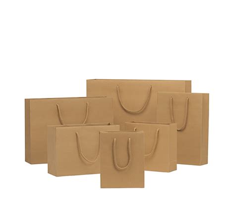 Fsc® Brown Rope Handle Paper Bags Paper Bag Co