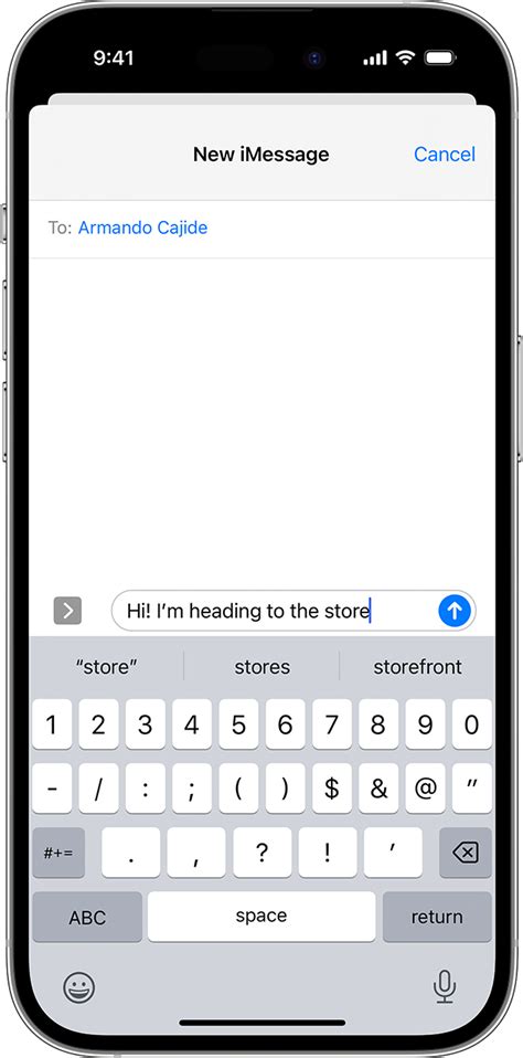 Iphone Text Message Screen Template