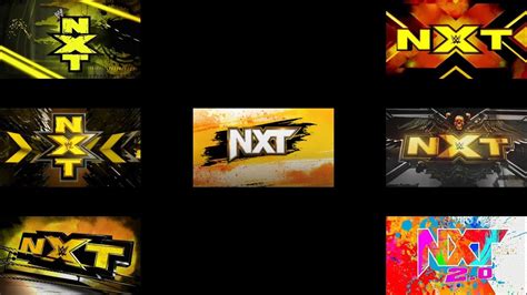 Every WWE NXT Logo 2010 2022 YouTube