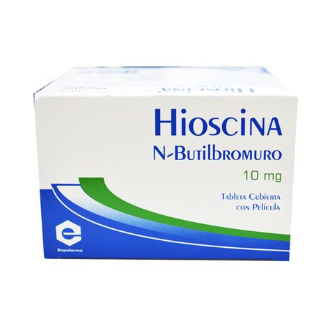 Hioscina N Butil Bromuro 10 Mg 300 Tabletas Farmaprime