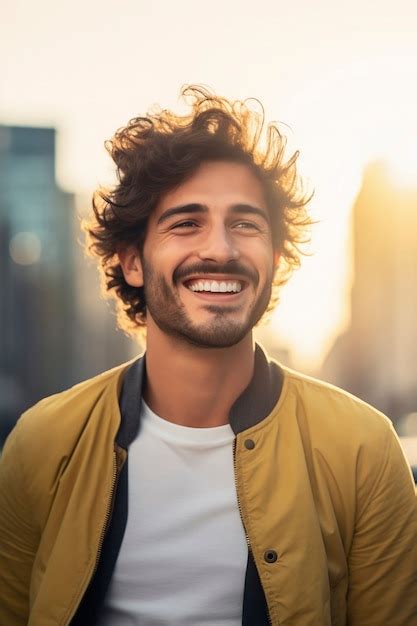 Retrato De Un Hombre Guapo Foto Gratis