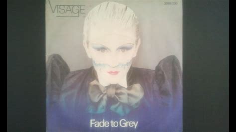 Visage Fade To Grey 1980 Hq Hd Youtube