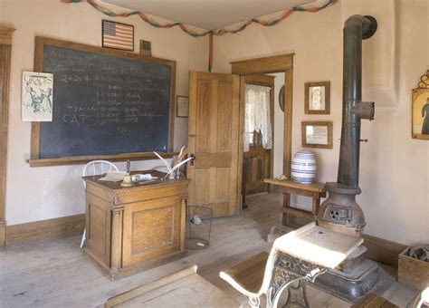 Inside One Room Schoolhouse