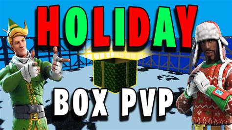 🎄holiday Mini Box Pvp 🎄 4 Players🎄 0585 7301 9967 By Bougie Fortnite Creative Map Code