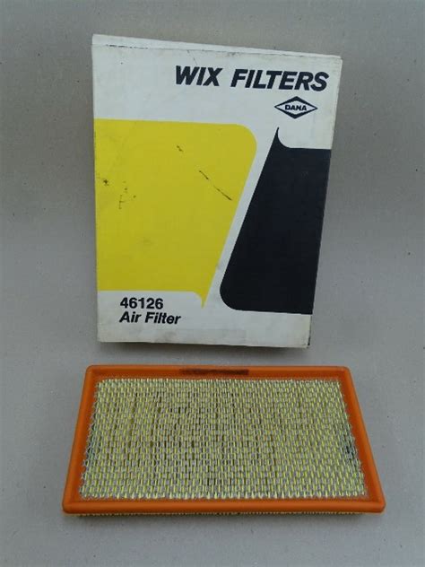 Wix Filters Air Filter 46126 Joseph Fazzio Incorporated