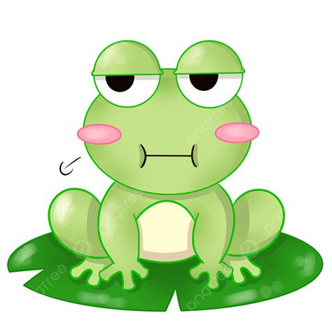 Lazy Frog Clip Art