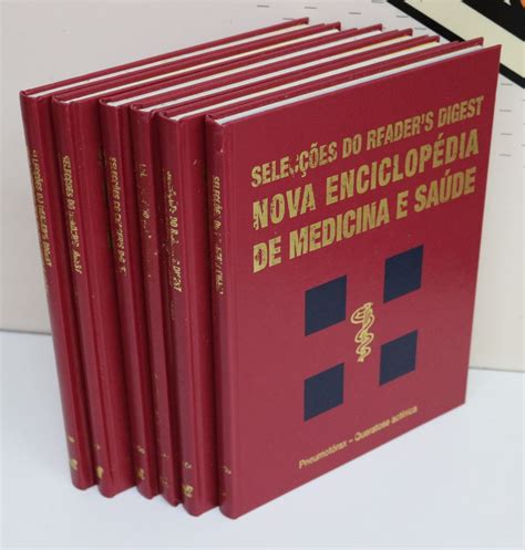 Coleção de 6 Volumes Nova Enciclopédia de Medicina e Saúde Loja